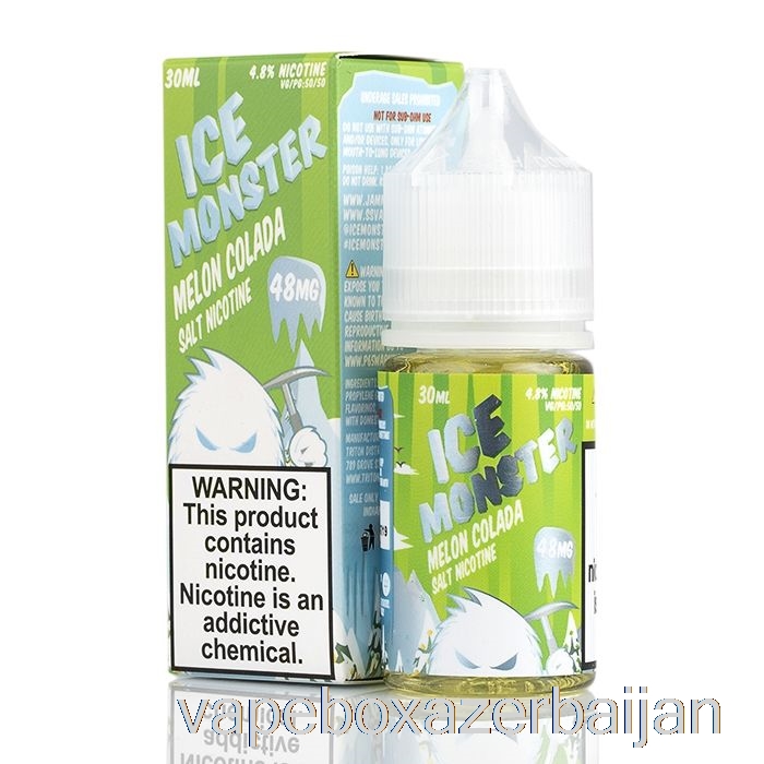 Vape Baku ICE Melon Colada - Ice Monster Salts - 30mL 48mg